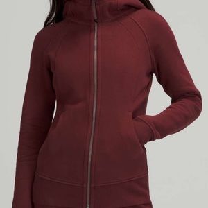 NWT! SCUBA HOODIE *LIGHT COTTON FLEECE
Red Merlot